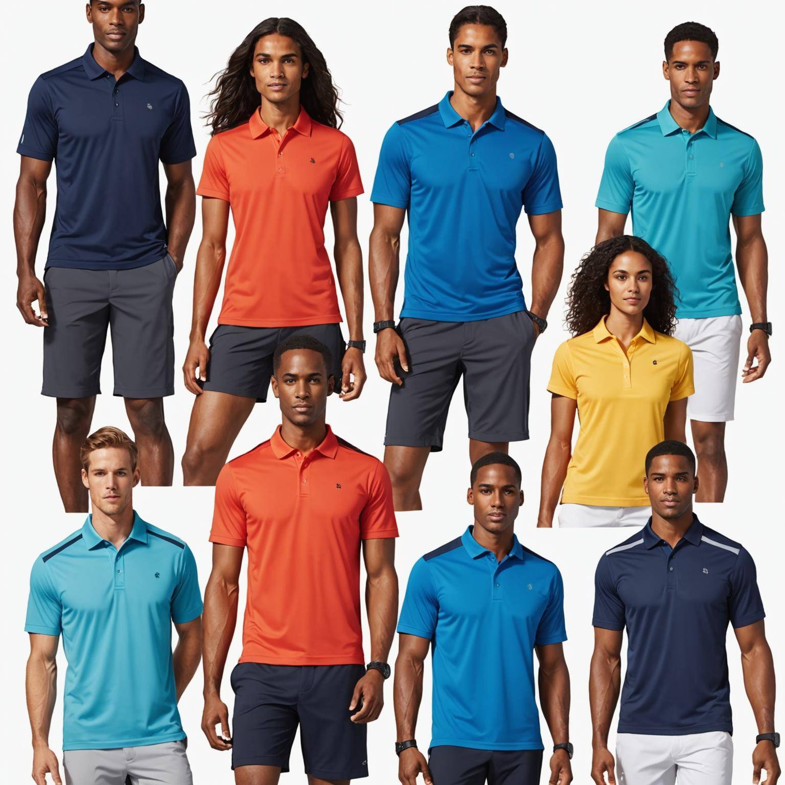 Athletic Sweat Polo: Style Meets Functionality