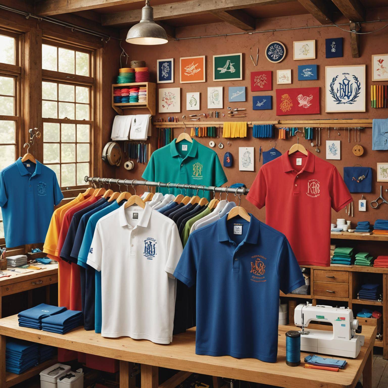 Custom Embroidered Polo Shirts: Style & Personalization