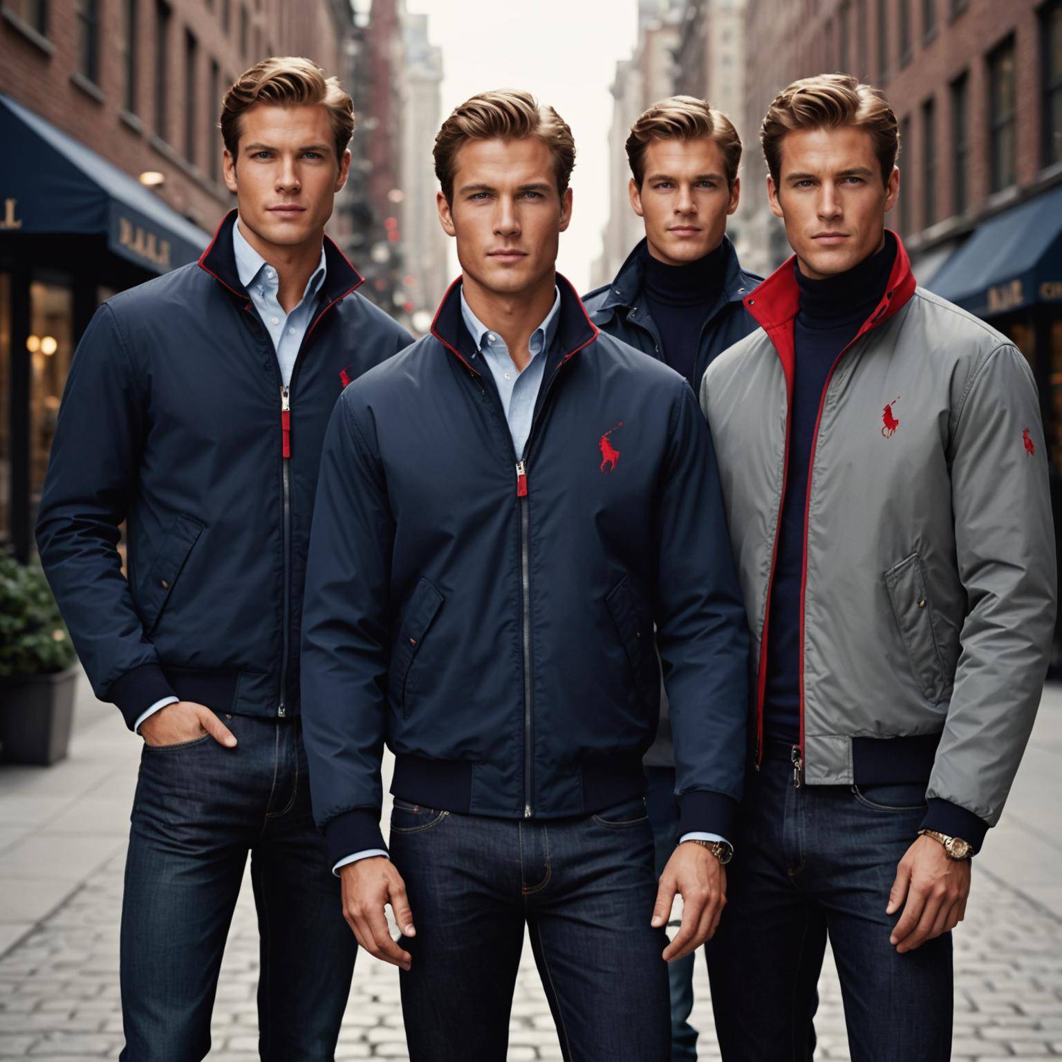 Discover the Ralph Lauren Zipper Collar Jacket Collection