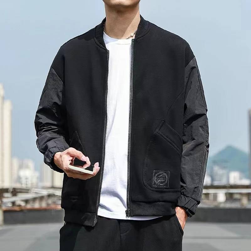 OEM High Quality Bomber Jacket Custom Logo Stylish Jacket for Men Casual Jackets for Men