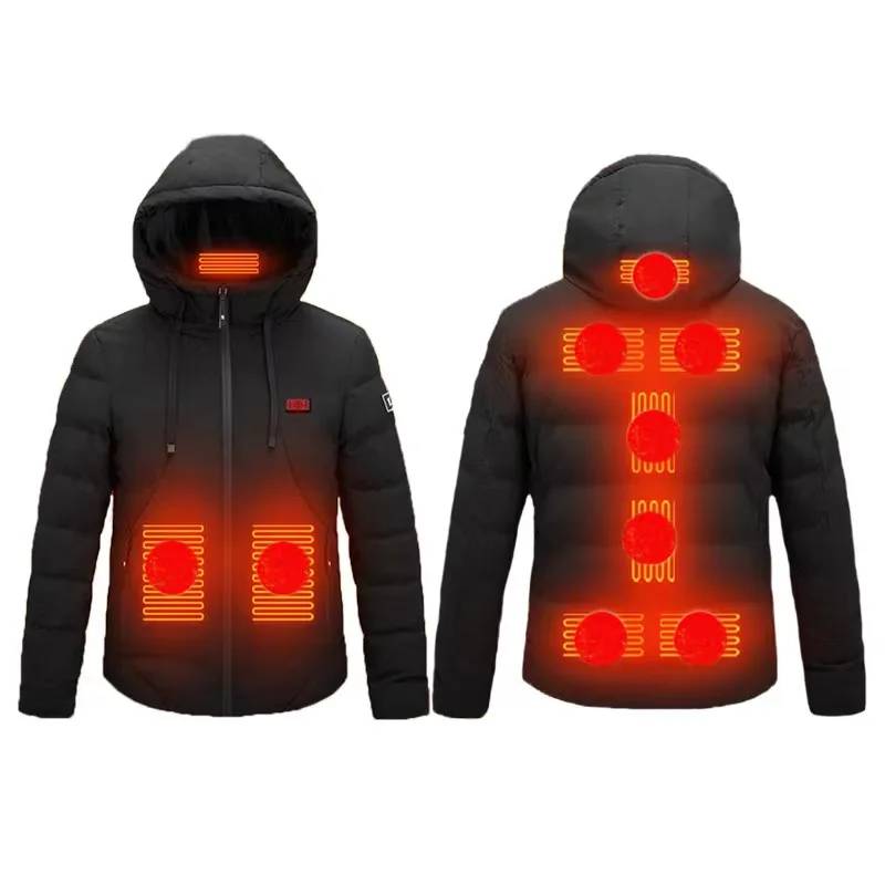 NEW R Mens Lightweight Electronic Heated Clothing Outdoor Heated Jacket