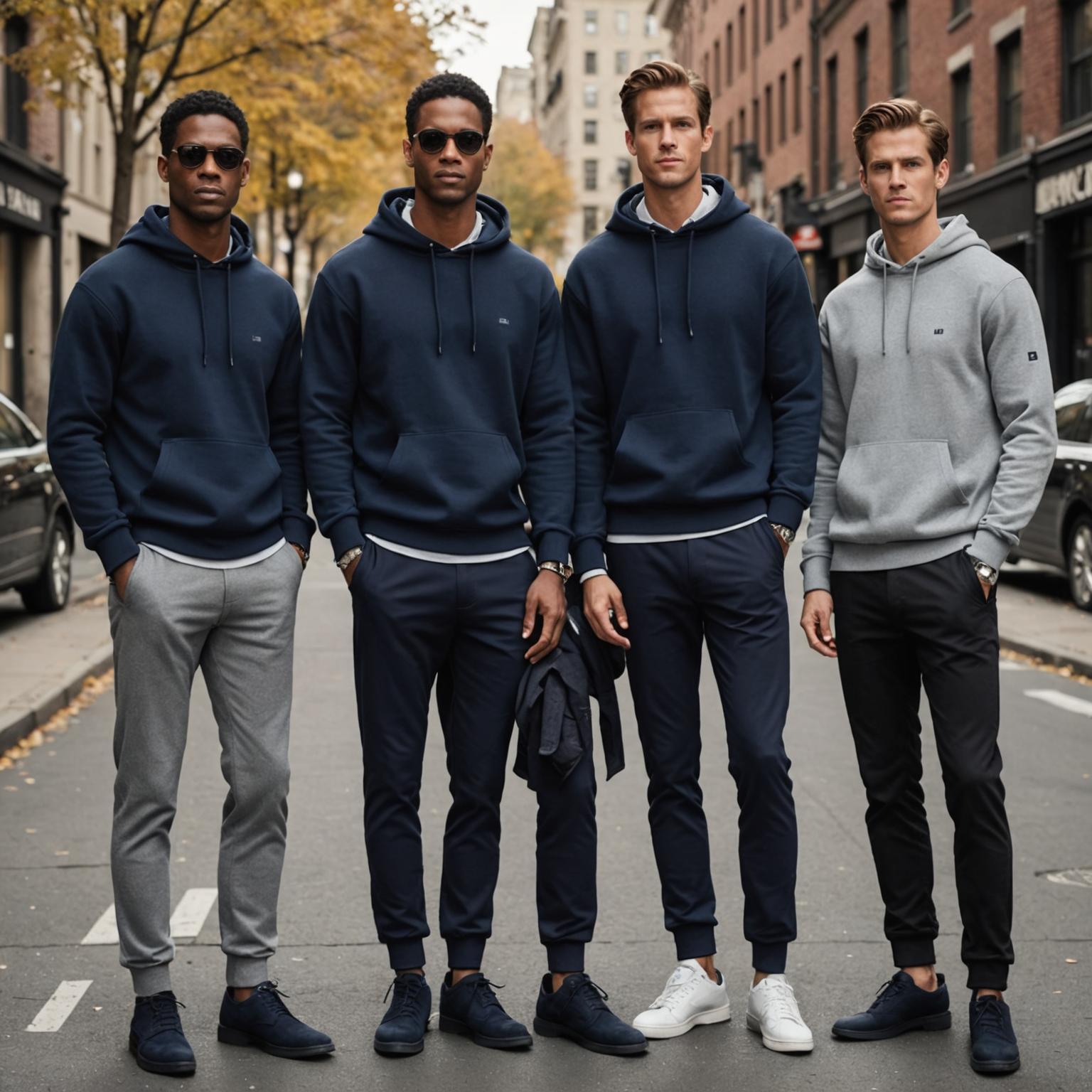 Luxury Men's Sweatshirts: Comfort Meets Elegance