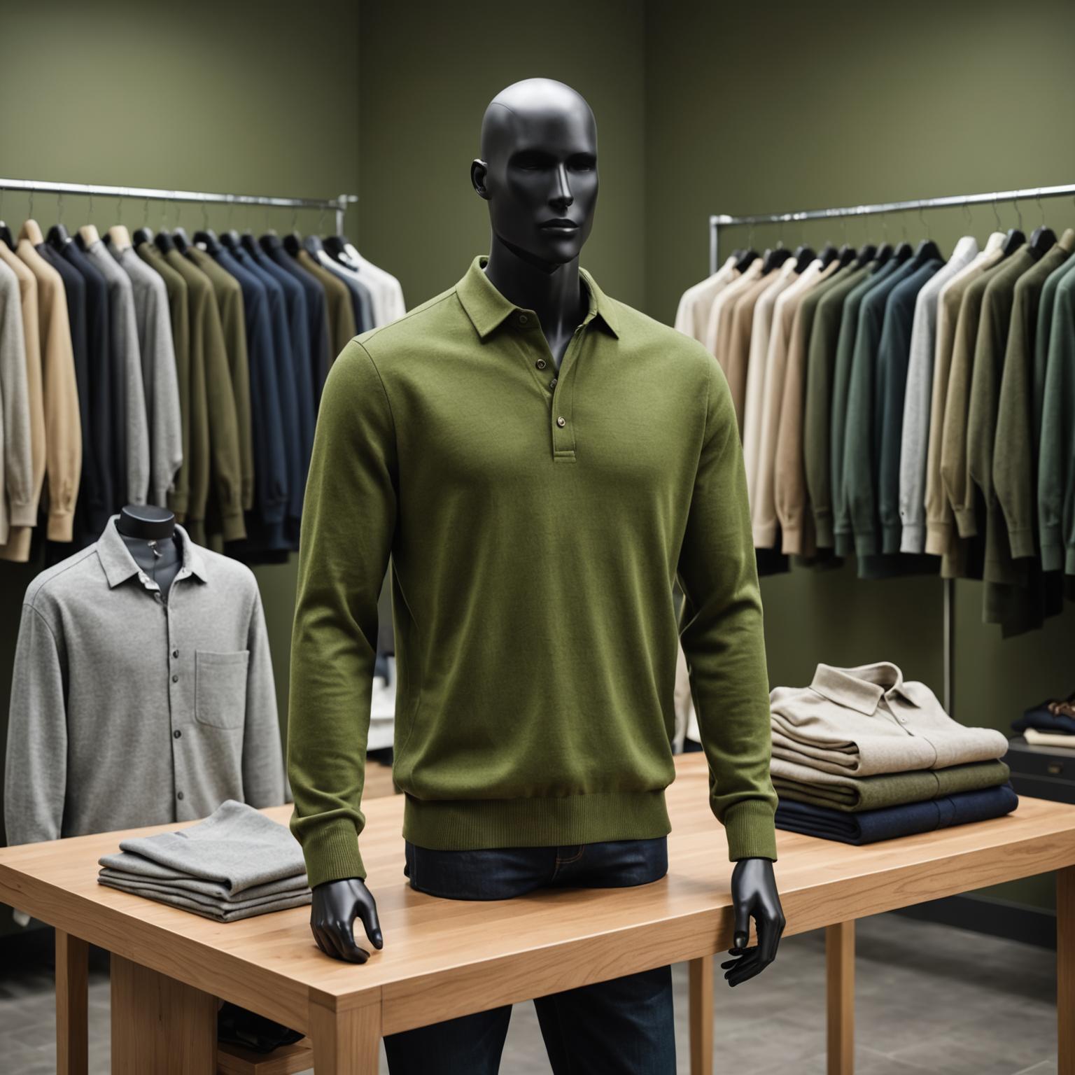 Wholesale Men's Knit Shirts: Versatile, High-Quality Apparel