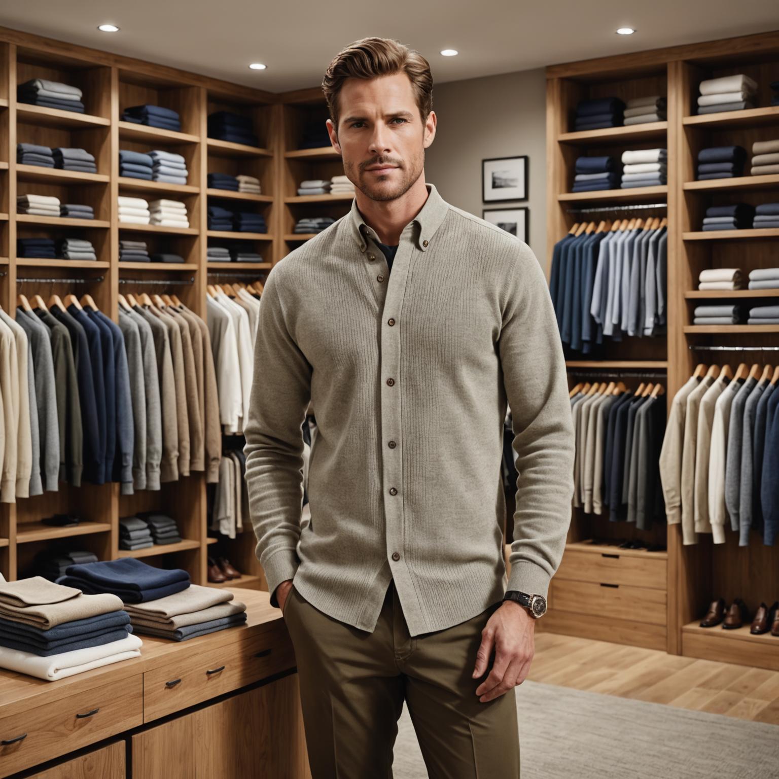 Wholesale Men's Knit Shirts: Elegance & Comfort