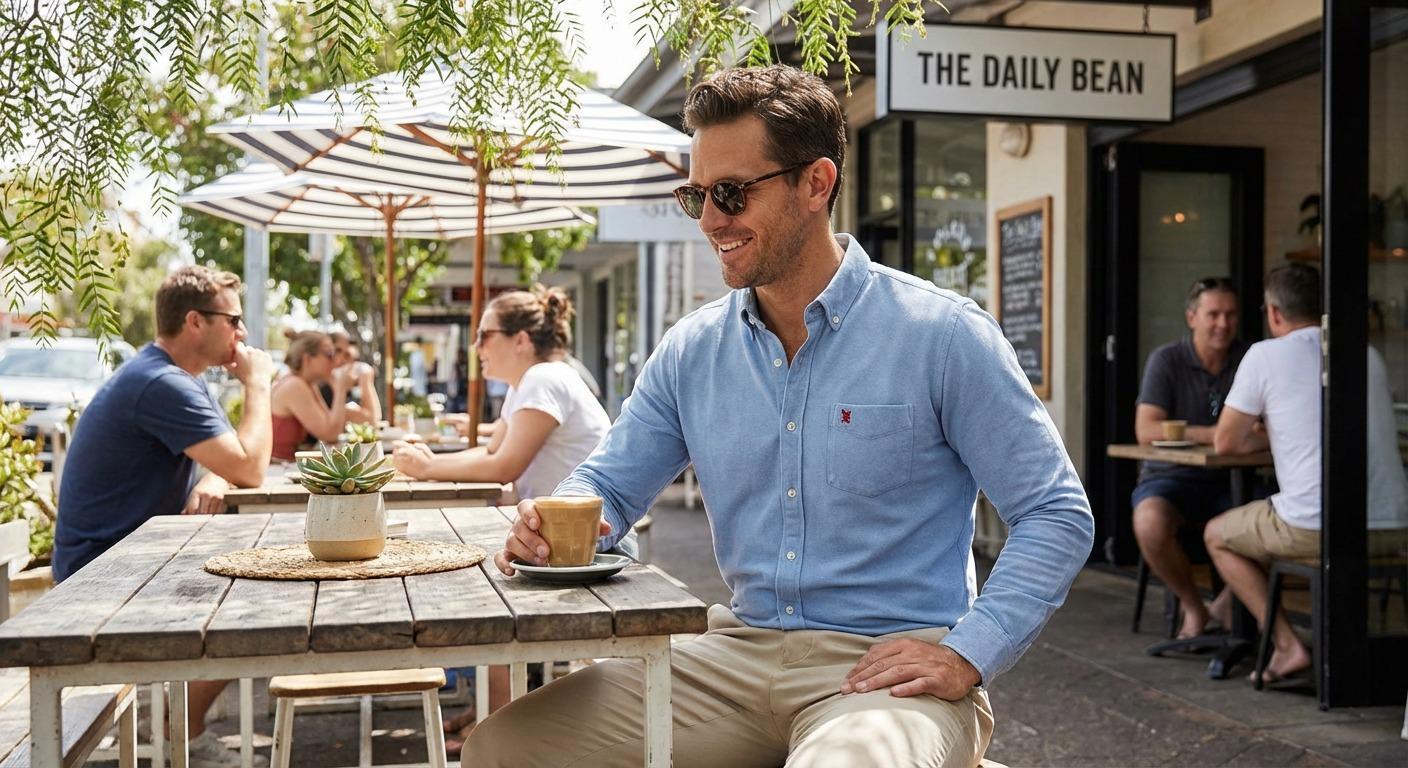 Pique Garment Dyed Shirt: Elegance Redefined