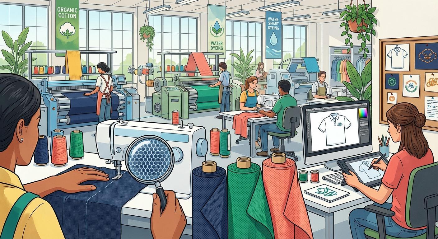 Discovering a Cotton Pique Shirt Manufacturer Excellence